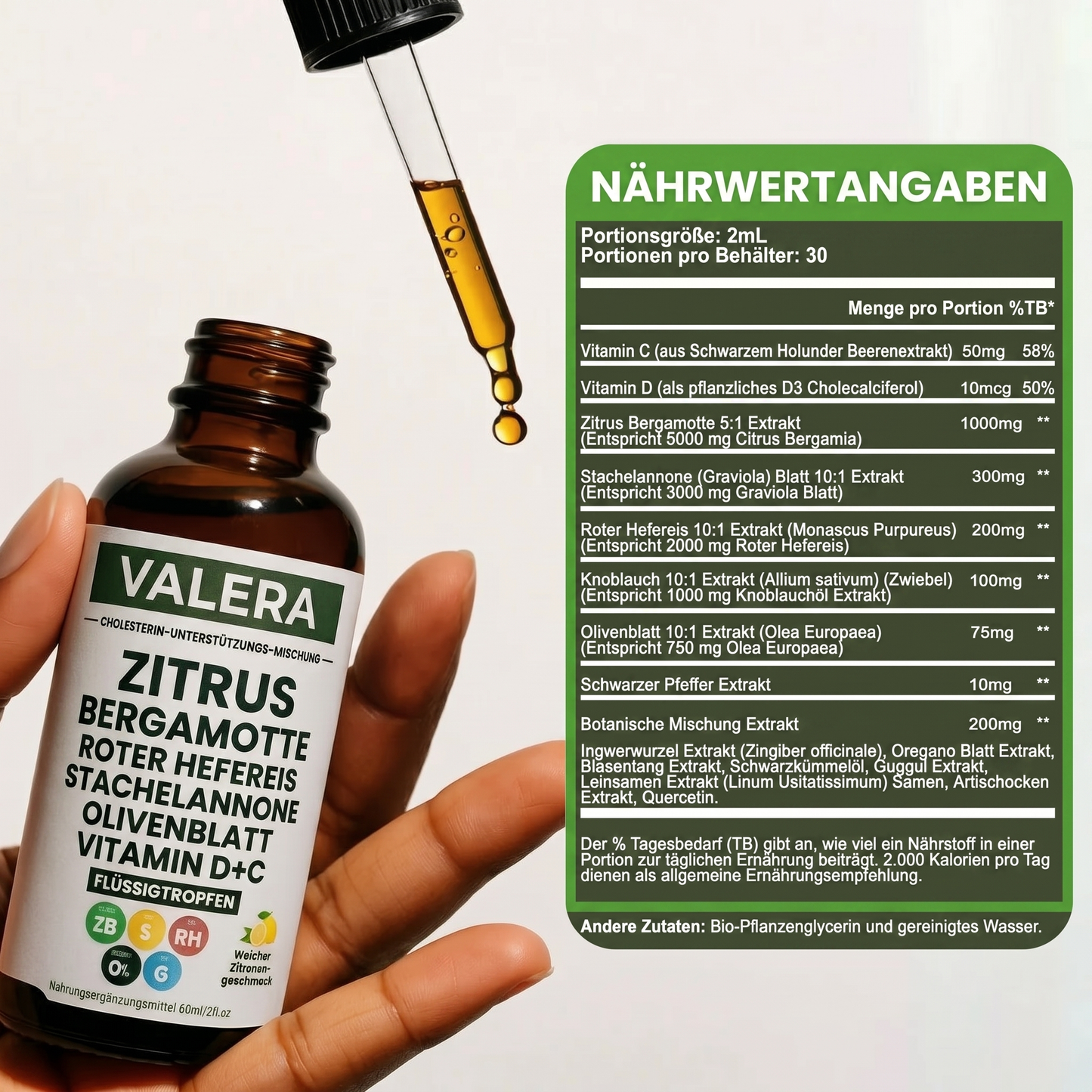 Natürliche Cholesterin-Reinigung mit rotem Hefereis