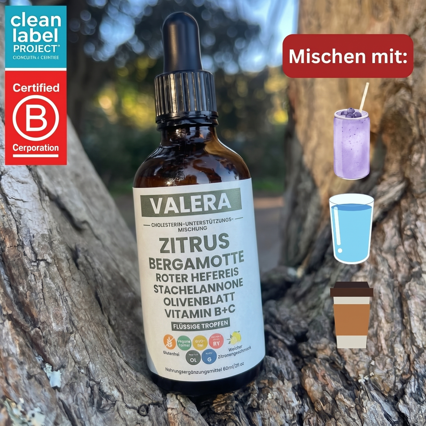 Natürliche Cholesterin-Reinigung mit rotem Hefereis